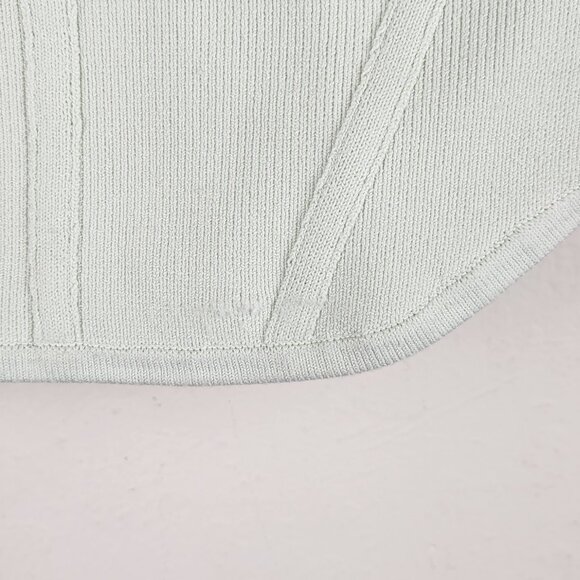 Aritzia Babaton Sculpt Knit Square Neck Bustier Crop Tank Top sz S - Picture 9 of 9